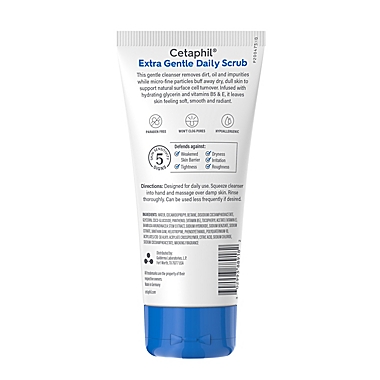 Cetaphil&reg; 6 fl. oz. Extra Gentle Daily Scrub. View a larger version of this product image.
