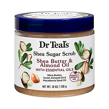 Dr. Teal&#39;s&reg; 19 oz. Shea Sugar Scrub with Shea Butter and Almond Oil. View a larger version of this product image.