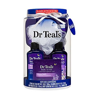 Dr. Teal&#39;s&reg; 6-Piece Melatonin Bath and Body Gift Set. View a larger version of this product image.