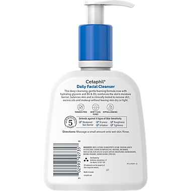 Cetaphil&reg; 8 fl. oz. Daily Facial Cleanser. View a larger version of this product image.