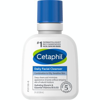 Cetaphil&reg; 2 fl. oz. Daily Facial Cleanser. View a larger version of this product image.
