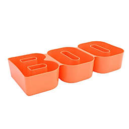 H for Happy™ Boo Chip & Dip Platter in Orange