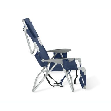 Ostrich&reg; 3-in-1 Backpack Beach Chair in Blue. View a larger version of this product image.