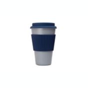 Simply Essential&trade; 12.85 oz. Bamboo Travel Mug in Grey