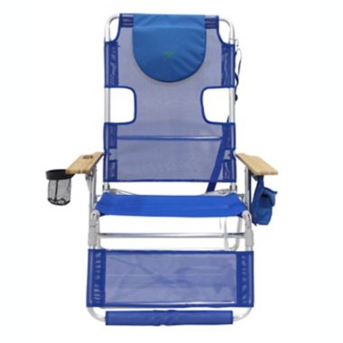 Ostrich&reg; Altitude 3-in-1 Adjustable Beach Chair in Blue. View a larger version of this product image.