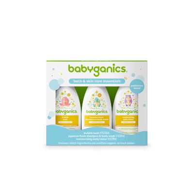 Babyganics&reg; Bath and Skincare Essentials in Chamomile Verbana (Set of 3)