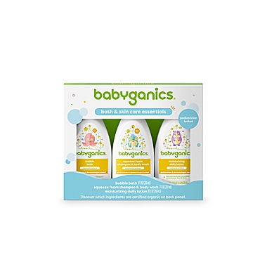 Babyganics&reg; Bath and Skincare Essentials in Chamomile Verbana (Set of 3). View a larger version of this product image.