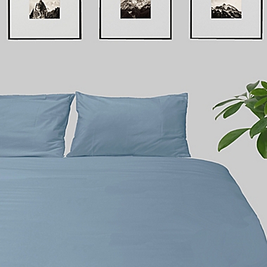 Montebello 3-Piece Reversible Queen Duvet Set in Blue. View a larger version of this product image.