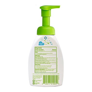 Babyganics&reg; 8.45 oz. Fragrance-Free Alcohol-Free Foaming Hand Sanitizer. View a larger version of this product image.
