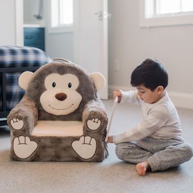 Soft Landing&trade; Premium Sweet Seats&trade; Monkey Character Chair. View a larger version of this product image.