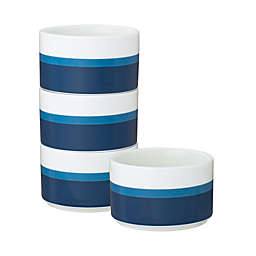 Noritake® ColorStax Stripe Mini Bowls in Blue (Set of 4)