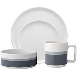 Noritake® ColorStax Stripe Dinnerware Collection in Grey