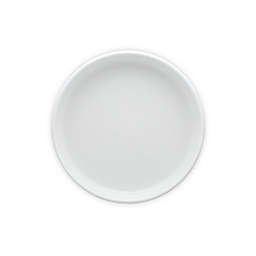 Noritake® ColorStax Stripe Deep Plates in Grey (Set of 4)