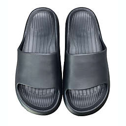 Simply Essential™ Large Solid Slides in Black