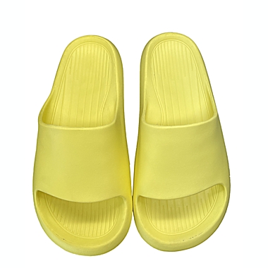 Simply Essential&trade; Small Solid Slides in Limelight. View a larger version of this product image.