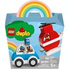 Alternate image 4 for LEGO&reg; DUPLO&reg; My First Fire Helicopter and Police Car
