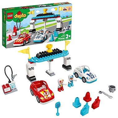 LEGO&reg; DUPLO&reg; Town Race Cars Playset. View a larger version of this product image.
