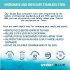 Alternate image 3 for Smash 2 oz. Stainless Steel Mini Pots with Lids (Set of 3)