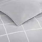 Alternate image 7 for City Scene&reg; Zander 2-Piece Reversible Twin Comforter Set in Grey