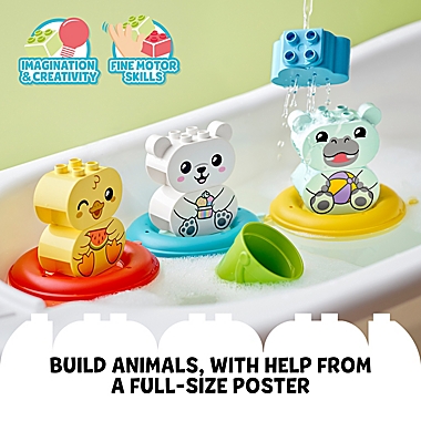 LEGO&reg; DUPLO&reg; Bath Fun: Floating Animal Train Playset. View a larger version of this product image.