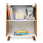 Alternate image 3 for Humble Crew&reg; 2-Shelf Mid-Century Modern Bookcase in Natural