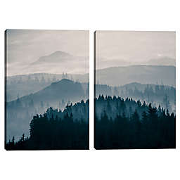 Masterpiece Art Gallery Blue Mountains I & II 24-Inch x 36-Inch Photographic Canvas Set