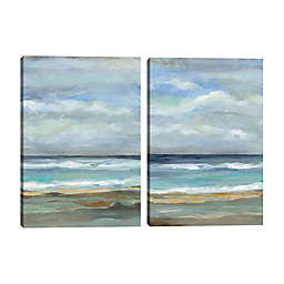 Masterpiece Art Gallery Seashore VII & VIII 24-Inch x 36-Inch Canvas Wall Art