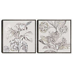 Masterpiece Art Gallery Collaborate I & II 21-Inch Square Framed Canvas Wall Decor Set
