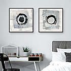Alternate image 1 for Masterpiece Art Gallery Zen Circle I &amp; II Framed Canvas Wall Art (Set of 2)