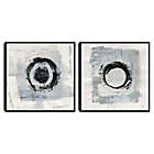 Alternate image 0 for Masterpiece Art Gallery Zen Circle I &amp; II Framed Canvas Wall Art (Set of 2)