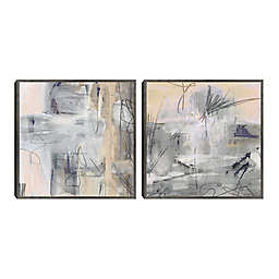 Masterpiece Art Gallery Southeast I & II 31-Inch Square Framed Canvas Wall Art