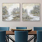 Alternate image 1 for Masterpiece Art Gallery Babbling Brook I &amp; II 31-Inch Square Framed Wall Art