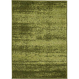 Unique Loom Lucille Del Mar 2'2 x 3' Accent Rug in Green