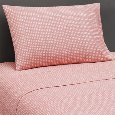 Simply Essential&trade; Printed Microfiber Standard/Queen Pillowcases in Coral Haze (Set of 2). View a larger version of this product image.