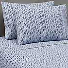 Alternate image 3 for Simply Essential&trade; Printed Microfiber Standard/Queen Pillowcases in Zen Blue (Set of 2)