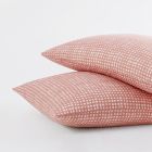 Alternate image 2 for Simply Essential&trade; Printed Microfiber Standard/Queen Pillowcases in Coral Haze (Set of 2)