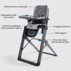 Alternate image 3 for Baby Jogger&reg; city bistro&trade; High Chair in Graphite