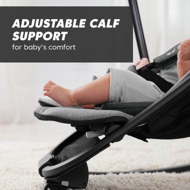 Baby Jogger&reg; city sway&trade; 2-in-1 Rocker and Bouncer in Graphite. View a larger version of this product image.