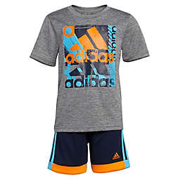 adidas® Winner Short and T-Shirt Set in Grey/Multi