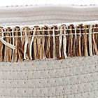 Alternate image 3 for Honey-Can-Do&reg; Nesting Rope Storage Baskets with Fringe in White (Set of 3)
