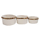 Alternate image 0 for Honey-Can-Do&reg; Nesting Rope Storage Baskets with Fringe in White (Set of 3)