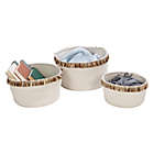 Alternate image 8 for Honey-Can-Do&reg; Nesting Rope Storage Baskets with Fringe in White (Set of 3)