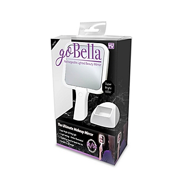 Go Bella LED Rechargeable Lighted Beauty Mirror. View a larger version of this product image.