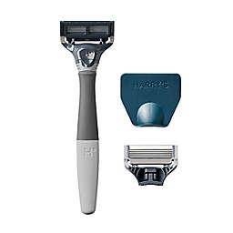 Harry's 5-Blade Razor and 2 Razor Blade Cartridges for Men in Charcoal
