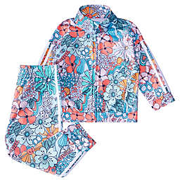 adidas® 2-Piece Clear Sky Flowers Printed Tricot Tracksuit Set