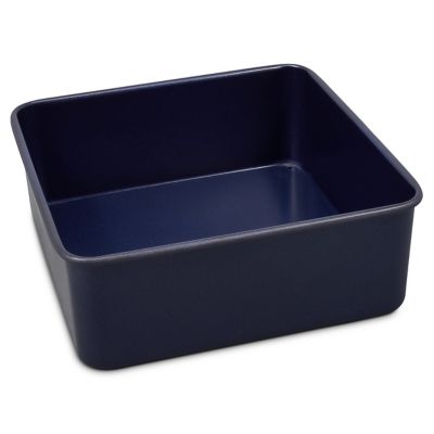 Zyliss&reg; Nonstick 8-Inch Square Pan with Removable Base in Dark Blue