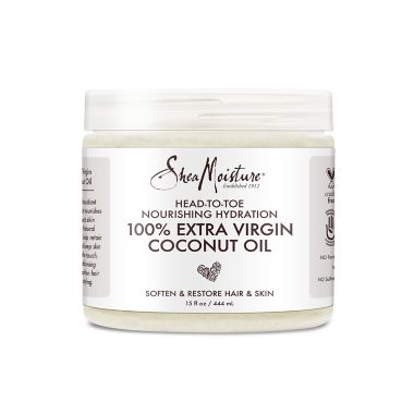 SheaMoisture&reg; 15 fl. oz. 100% Extra Virgin Coconut Oil Head to Toe Nourshing Hydration. View a larger version of this product image.