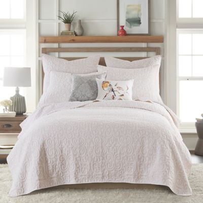 Levtex Home Sherbourne King Quilt in Cream