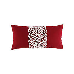 Levtex Home Kimpton Filigree Oblong Throw Pillow in Red