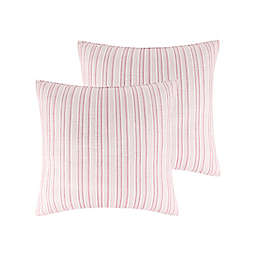 Levtex Home Kimpton European Pillow Shams in Red (Set of 2)